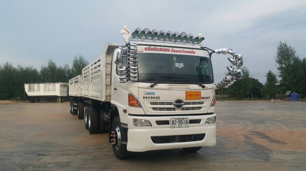 ขายด่วนรถพ่วงดั้ม344 ปลายปี55 รุ่น50ปี ถังน้ำมันใหญ่ ดั้มสามมิตร ไมล์170000โล ขายด่วนรถพ่วงดั้ม344 ปลายปี55 รุ่น50ปี ถังน้ำมันใหญ่ ดั้มสามมิตร ไมล์170000โล