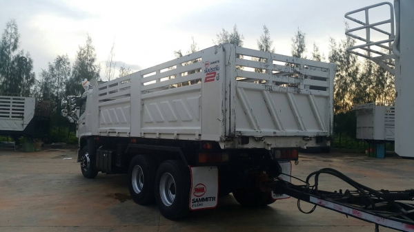 ขายด่วนรถพ่วงดั้ม344 ปลายปี55 รุ่น50ปี ถังน้ำมันใหญ่ ดั้มสามมิตร ไมล์170000โล ขายด่วนรถพ่วงดั้ม344 ปลายปี55 รุ่น50ปี ถังน้ำมันใหญ่ ดั้มสามมิตร ไมล์170000โล