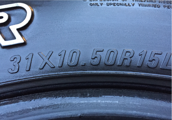 ยาง Mud Maxxis 31 10.5 R15 ปลายปี13 พร้อมใช้งาน ราคาไม่แพง