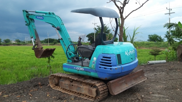 ขาย คูโบต้า K035 ปั๊มนิ้ว คอลโทลน้ำมัน โซ่ใหม่ สภาพเก่านอกใช้น้อยสวยๆครับ