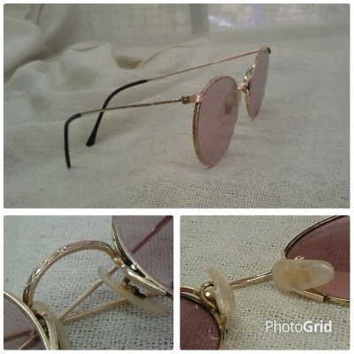 แว่นตาอเมริกันโกลด์ฟิลด์โบราณ  Antique ARTCRAFT handmade in USA 12K