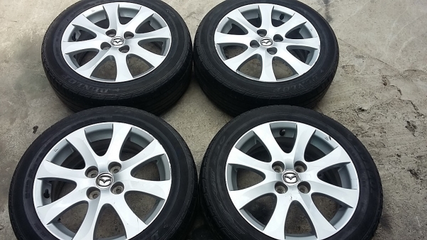 ขายล้อขอบ 15" 4/100 พร้อมยาง 3,500.-