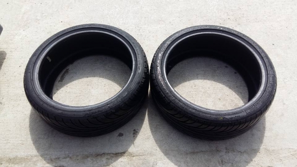 ขายยาง2เส้นใช้ไม่เกิน500km nankang205/40r17 ผลิตปี15 สนใจติดต่อ ตาเล็ก ล้อและยางครับ 081-3747940