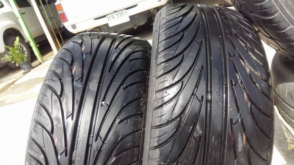 ขายยาง2เส้นใช้ไม่เกิน500km nankang205/40r17 ผลิตปี15 สนใจติดต่อ ตาเล็ก ล้อและยางครับ 081-3747940