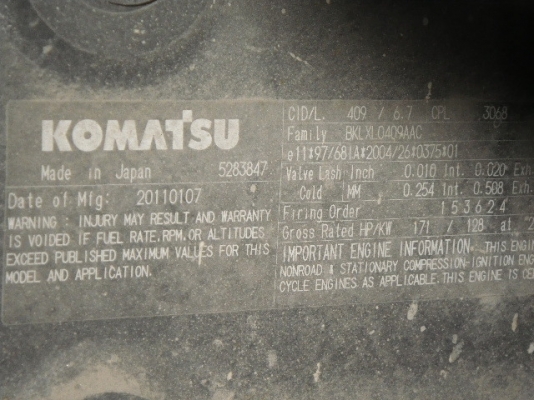 ขายรถตัก Komatsu WA320-6