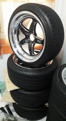 22,500 มายกไปได้เลย ล้อWELD ขอบ18"งานKC 5รู114.7 หน้า9.5"หลัง11" 22,500 มายกไปได้เลย ล้อWELD ขอบ18"งานKC 5รู114.7 หน้า9.5"หลัง11"