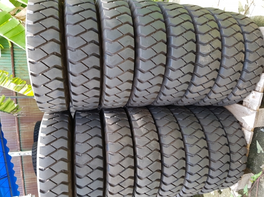 ขายยางลมรถโฟล์คลิฟท์ขนาด 650-10 ใหม่ราคาถูก