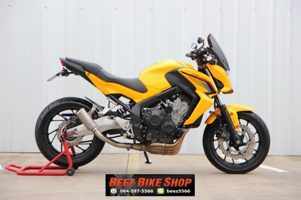 <<ดาวน์ 35,000>>ขาย HONDA CB650F ปี 2014 สภาพสวย แต่งเต็ม ทะเบียนพร้อมโอน