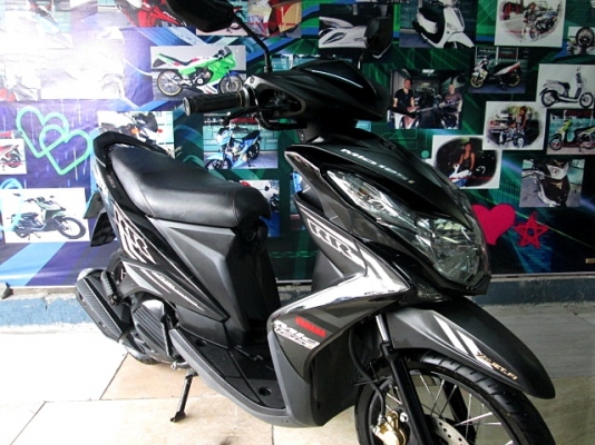 MIO 125 i RR สีดำ อมตะ ระบบหัวฉีดอัจฉริยะ YMJET-FI ประหยัดน้ำมัน รถเครื่องยนต์เดิมๆจากศูนย์ แถม 3 รา