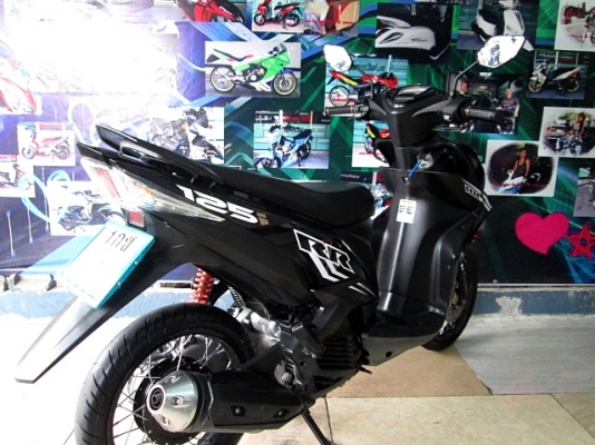 MIO 125 i RR สีดำ อมตะ ระบบหัวฉีดอัจฉริยะ YMJET-FI ประหยัดน้ำมัน รถเครื่องยนต์เดิมๆจากศูนย์ แถม 3 รา