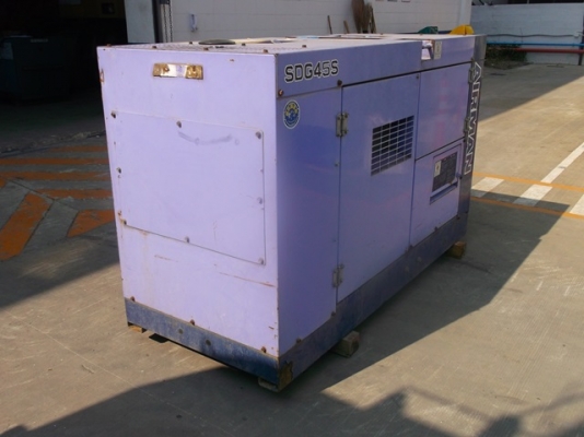 เครื่องปั่นไฟ AIRMAN SDG45S นำเข้าจากญี่ปุ่นไม่เคยใช้งานในไทย