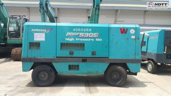 **ถึงไทยแล้วครับ** ปั้มลม Airman PDS530S ลม 11 บาร์ 530 CFM  ธีรเทพ 062-709-1748