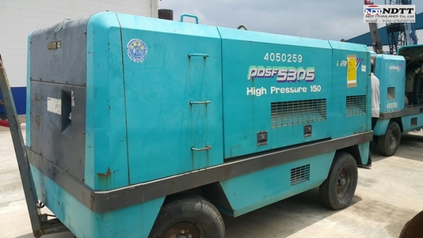 **ถึงไทยแล้วครับ** ปั้มลม Airman PDS530S ลม 11 บาร์ 530 CFM  ธีรเทพ 062-709-1748