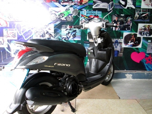 filano สีดำเทา สีใหม่ดำด้าน อินเทรนทันสมัย เครื่องยนต์เดิมๆจากศูนย์ แถม 3 รายการ 28900