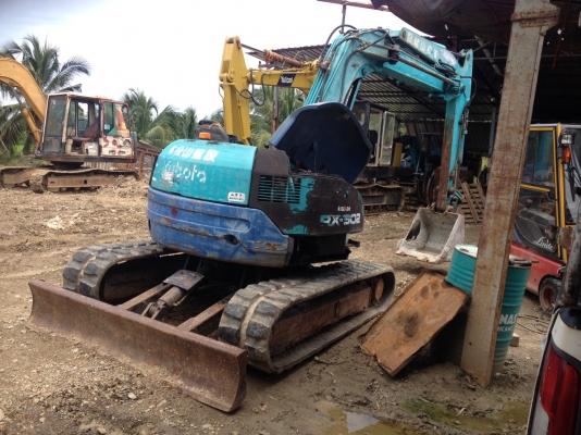 ขายรถขุดเล็ก ยี่ห้อ KUBOTA รุ่น RX502 ราคา 380,000 บาท