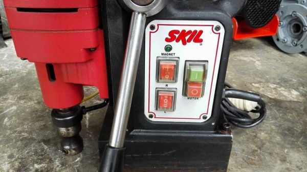 ** SOLD ** สว่านแม่เหล็ก SKIL เจาะโต 23 mm. สภาพสดใหม่แน่นๆมาเทสได้