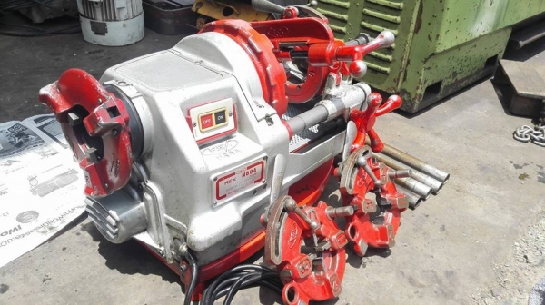 ** SOLD ** เครื่องต้าปเกลียว REX Made in JAPAN ต้าป 0.5"- 3" สภาพพริตตี้ซีนอลออพชั่นครบๆเงาๆทดลองสัมผัสได้!!