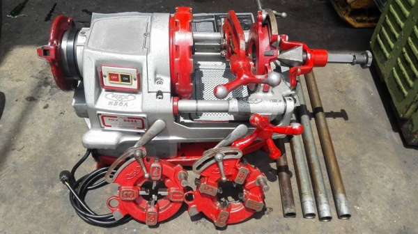 ** SOLD ** เครื่องต้าปเกลียว REX Made in JAPAN ต้าป 0.5"- 3" สภาพพริตตี้ซีนอลออพชั่นครบๆเงาๆทดลองสัมผัสได้!!