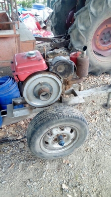 16500 เครื่องคูโบต้า 9.5 แรง พร้อมแท่นลาก !!!