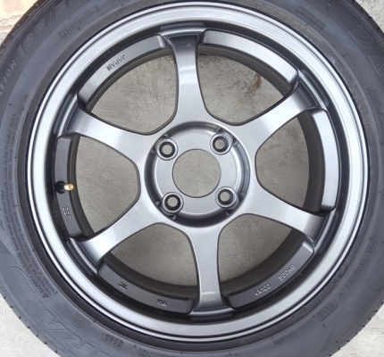 ขายล้อSSR ขอบ15 4รู100 หน้า7 ET38 พร้อมยาง 4 ล้อ