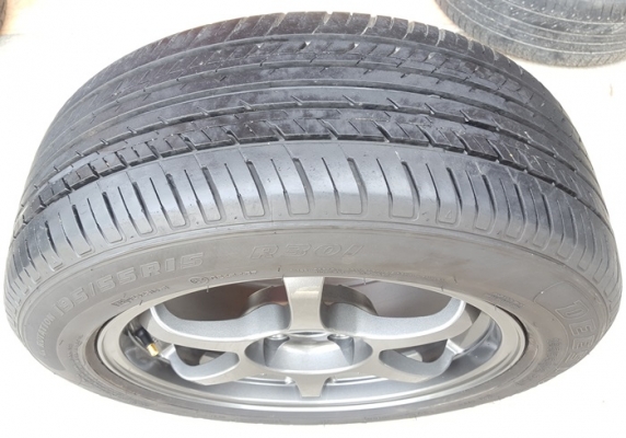 ขายล้อSSR ขอบ15 4รู100 หน้า7 ET38 พร้อมยาง 4 ล้อ