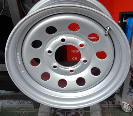 ล้อกะทะผ่า 15หน้า7 ISUZU NISSAN 139.7 ใบละ1500