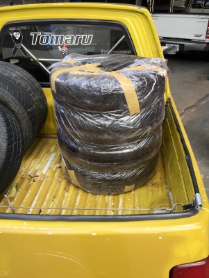 ขายยาง YOKOHAMA VAN 356 145R12 ผลิตปี 05 ใส่รถ MIRA ขายยาง YOKOHAMA VAN 356 145R12 ผลิตปี 05 ใส่รถ MIRA