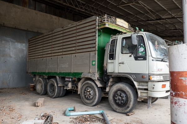 ขายรถสิบล้อพ่วง(ดั้มพ์แม่+ลูก) HINO 3M เครื่องเดิม 240 แรง