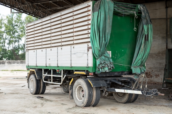 ขายรถสิบล้อพ่วง(ดั้มพ์แม่+ลูก) HINO 3M เครื่องเดิม 240 แรง