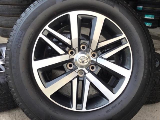 แม็กป้ายแดง ออลนิว โตโยต้า ฟอร์จูนเนอร์ พร้อมยาง ปี16 แม็กป้ายแดง ออลนิว โตโยต้า ฟอร์จูนเนอร์ พร้อมยาง ปี16