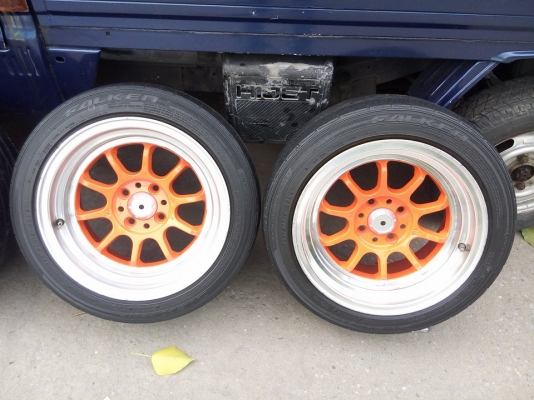 xxr 15 กว้าง 8 ออฟ 20 สภาพดี พร้อมยางฟอเก้น