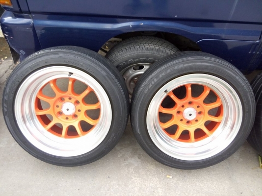 xxr 15 กว้าง 8 ออฟ 20 สภาพดี พร้อมยางฟอเก้น