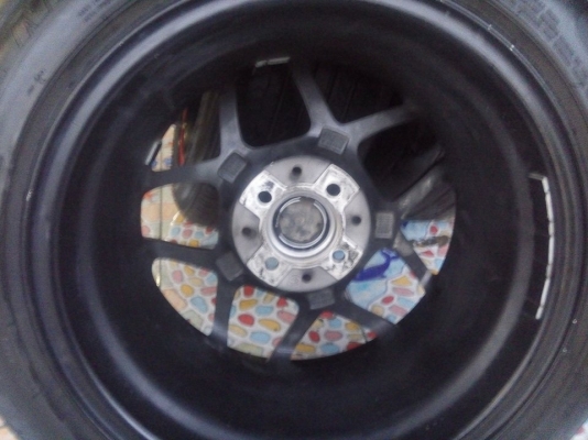 แม็ก D speed ขอบ 15 กว้าง 8 ใส่ 4 รู 100 พร้อมยาง