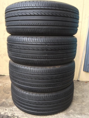 ขายยาง YOKOHAMA dB v551 195-55-15 ปี13 ดอกหนาจัด ไม่กินข้าง ยางนิ่มๆ ชุดละ 3,800 บาท