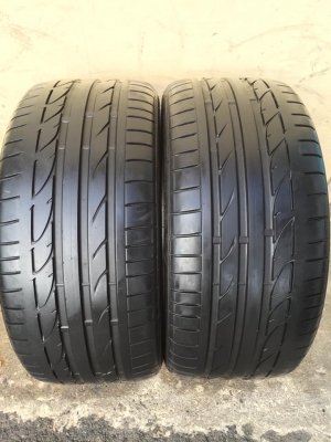 ขายยาง BRIDGESTONE POTENZA S001 (RUNFLAT) 255-40-18 ปี14 ดอกหนาจัด ไม่มีตำหนิ สภาพกริป คู่ละ 4,500 บาท