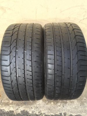 ขายยาง PIRELLI P-ZERO 255-35-18 ปี13 ดอกเต็ม ไม่มีตำหนิ ไม่มีปะ คู่ละ 4,400 บาท