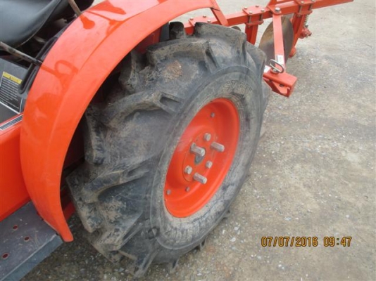 ขายรถไถนั่งขับเอนกประสงค์มือสองพร้อมใช้  คูโบต้า KRT 140 Plus สูบเดียว แถมใบมีดหน้าและผาน