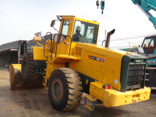 Kawasaki 85ZV ปี 2008 บุ้งกี๋ 3.7 คิว เทียบเท่า CAT966F จากญี่ปุ่น สถาพสวยกริ๊ปครับ