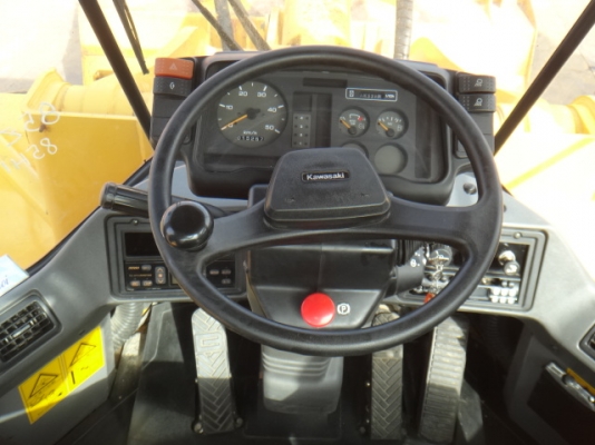 Kawasaki 85ZV ปี 2008 บุ้งกี๋ 3.7 คิว เทียบเท่า CAT966F จากญี่ปุ่น สถาพสวยกริ๊ปครับ