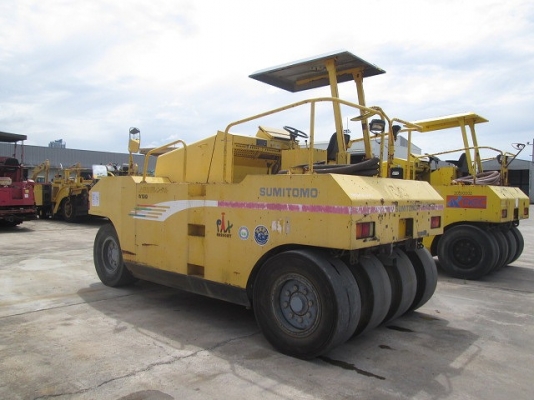 รถบดล้อยาง 7 ล้อ Sumitomo HN200WT มือสองนำเข้าจากญี่ปุ่น สภาพสวย พร้อมใช้งาน