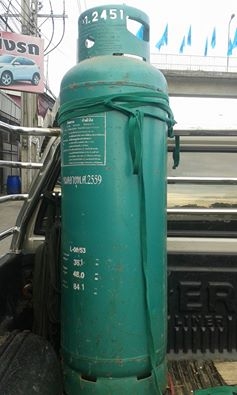 ถ้งแก๊ส ยี่ห้อ ปตท. ขนาด 48 กก.