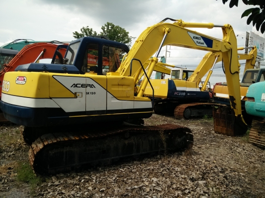 ลดราคากับแม็คโคตามสภาพ KOBELCO SK120-1 รถสวยเก่านอกแท้ ยังไม่เคยใช้งานในไทย เครื่องดี เอวดี