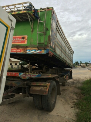 hino220ดั้มแม่ลูก