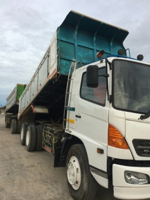 hino220ดั้มแม่ลูก