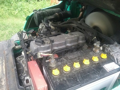 ขายรถยกฟอร์คลิฟต์ 3.0 T MITSUBISHI FG30T LPG เกียร์ออโต้ ยกสูง 4.0 MM. งาสไลท์