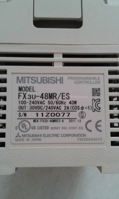 PLC FX 3u-48MR มิซู ของใหม่เทสงานครั้งเดียว PLC FX 3u-48MR มิซู ของใหม่เทสงานครั้งเดียว