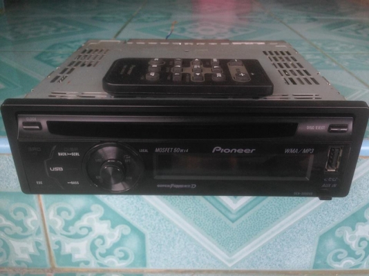 ฟร้อน Pioneer DEH-3050UB(cd mp3 usb) มือสองสภาพดี ปรีเอ้า2ชุด เดิมๆ เสียงดีมาก ขาย 1650 บาท สนใจ0892425454 อยู่สระบุรี