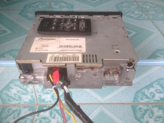 ฟร้อน Pioneer DEH-3050UB(cd mp3 usb) มือสองสภาพดี ปรีเอ้า2ชุด เดิมๆ เสียงดีมาก ขาย 1650 บาท สนใจ0892425454 อยู่สระบุรี