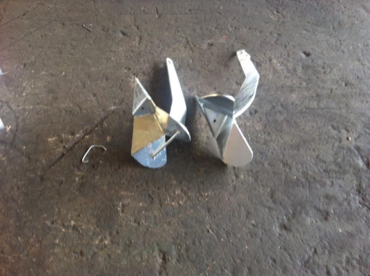 ขายสมอเรือเหล็กชุบกาวไนท์