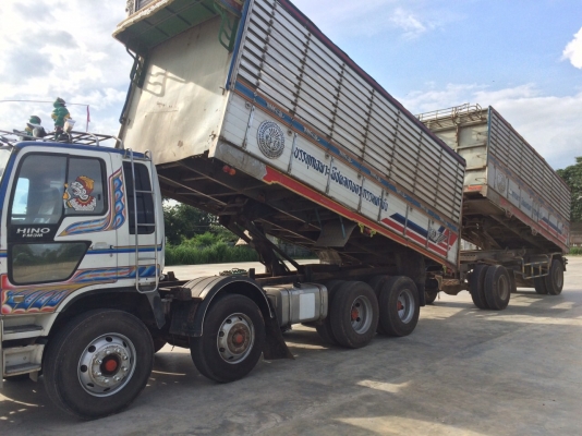 ขายฮีโน่ 3 M ดั๊มแม่ลูกเกษตร กระบะอลูมิเนียม วางเครื่อง P 11